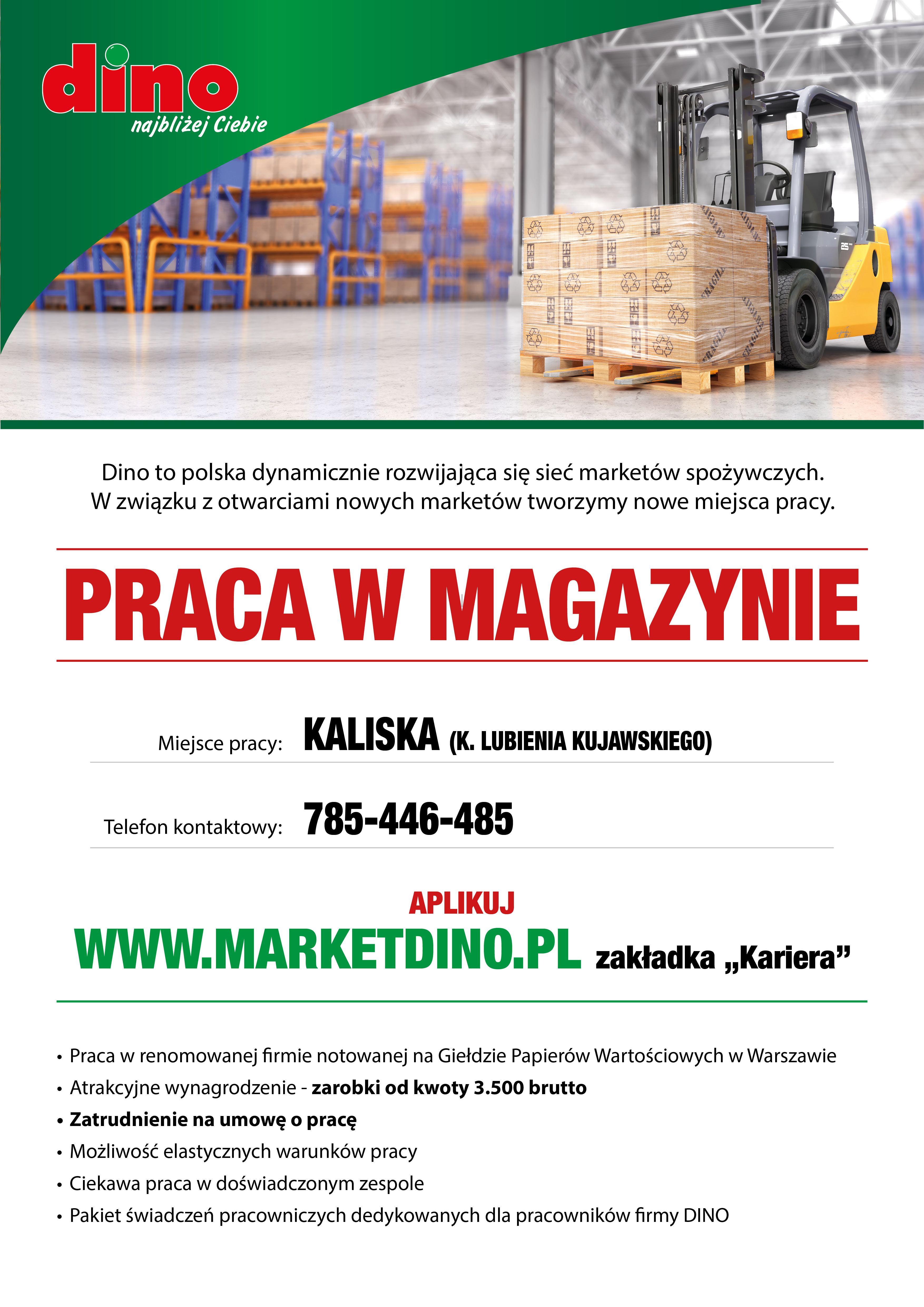 plakat magazynier b2605